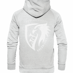 FGSAW-LOGO-DOPPELT-WEISS - Kids Premium Hoodie