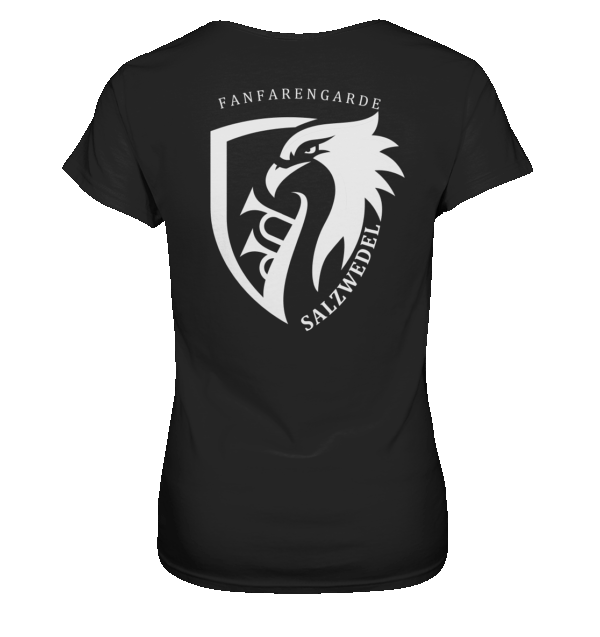 FGSAW-LOGO-DOPPELT-WEISS - Ladies Premium Shirt – Bild 2