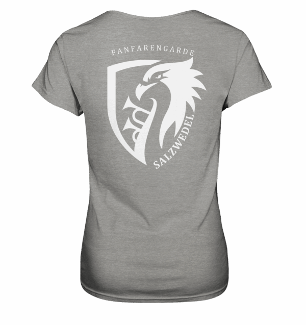 FGSAW-LOGO-DOPPELT-WEISS - Ladies Premium Shirt – Bild 6
