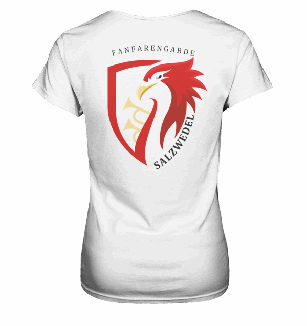 FGSAW-LOGO-DOPPELT-FARBIG - Ladies Premium Shirt – Bild 4