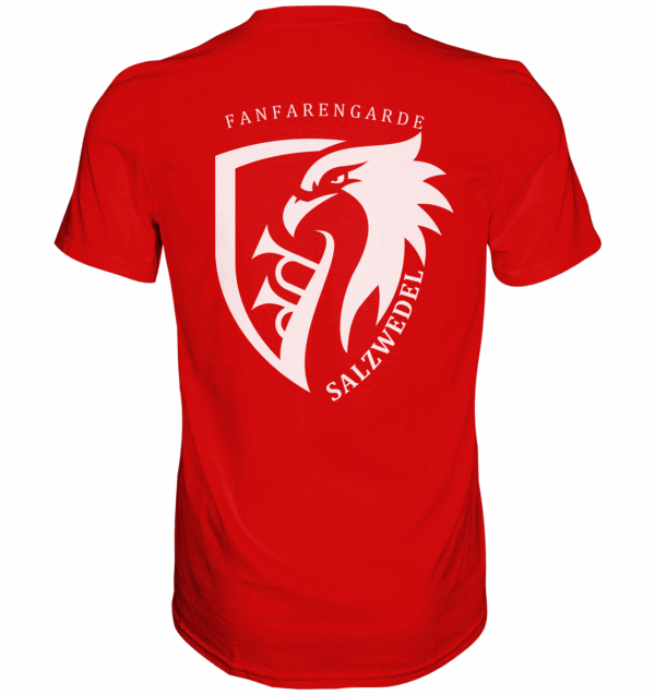 FGSAW-LOGO-DOPPELT-WEISS - Premium Shirt – Bild 4