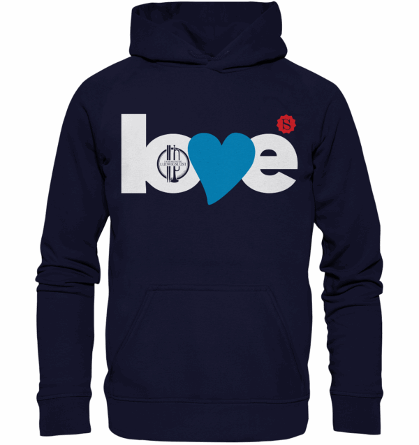 BANDSTYLE-LOVE-LULU - Basic Unisex Hoodie – Bild 3