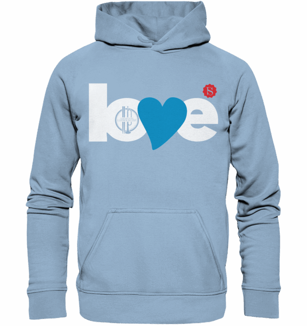 BANDSTYLE-LOVE-LULU - Basic Unisex Hoodie – Bild 4