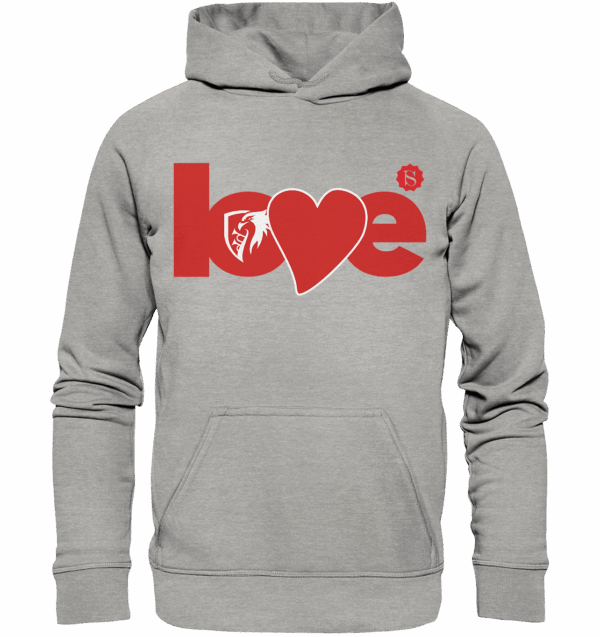 BANDSTYLE-LOVE-SAW- - Basic Unisex Hoodie – Bild 3