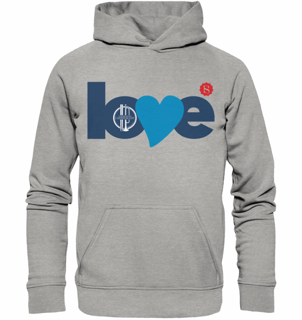 BANDSTYLE-LOVE-LULU- - Basic Unisex Hoodie – Bild 3