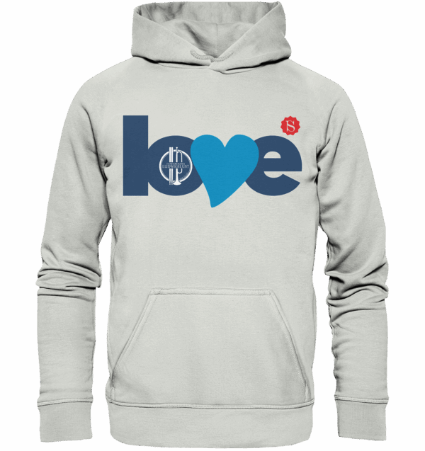 BANDSTYLE-LOVE-LULU- - Basic Unisex Hoodie – Bild 2