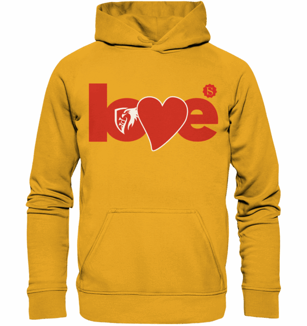 BANDSTYLE-LOVE-SAW- - Basic Unisex Hoodie – Bild 2