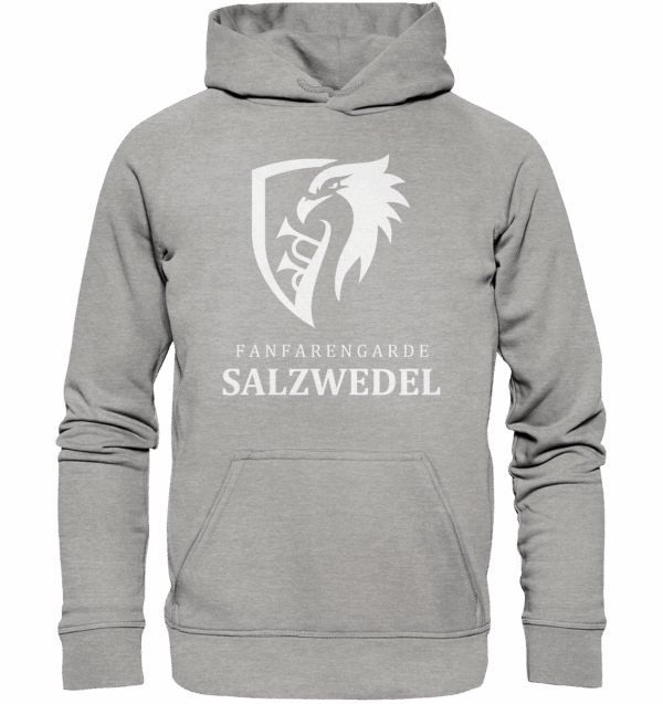 SAW-LOGO-KOMPAKT-WEISS - Basic Unisex Hoodie XL – Bild 2