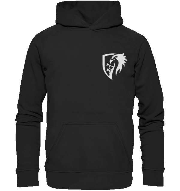 FGSAW-LOGO-DOPPELT-WEISS - Kids Premium Hoodie – Bild 5