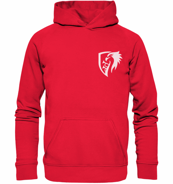 FGSAW-LOGO-DOPPELT-WEISS - Kids Premium Hoodie – Bild 3