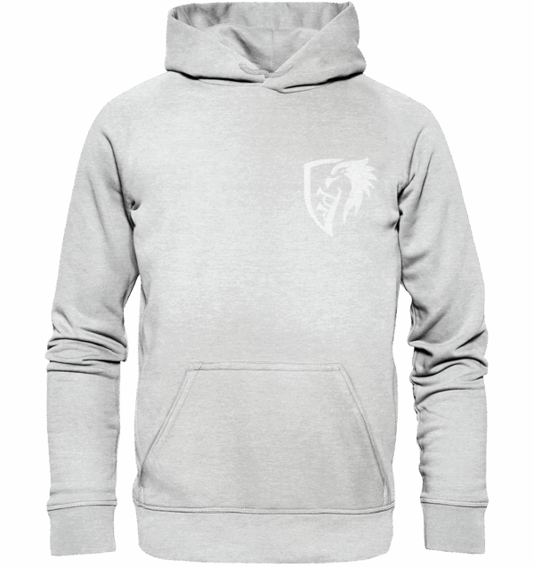 FGSAW-LOGO-DOPPELT-WEISS - Kids Premium Hoodie – Bild 2