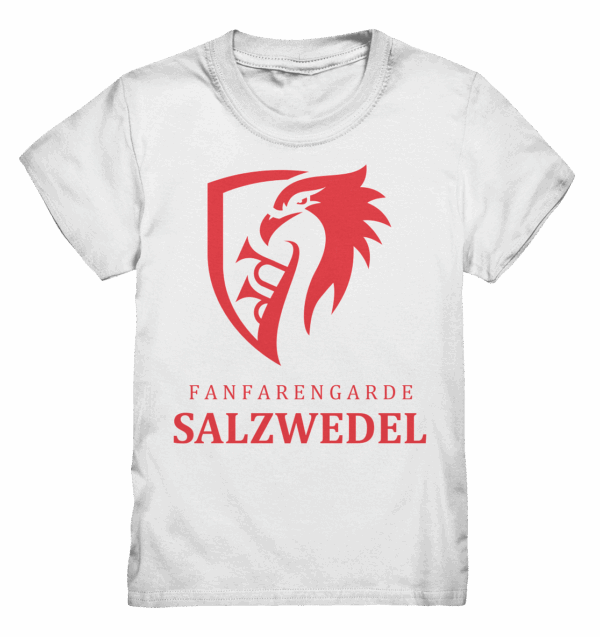 SAW-LOGO-KOMPAKT-ROT - Kids Premium Shirt – Bild 3