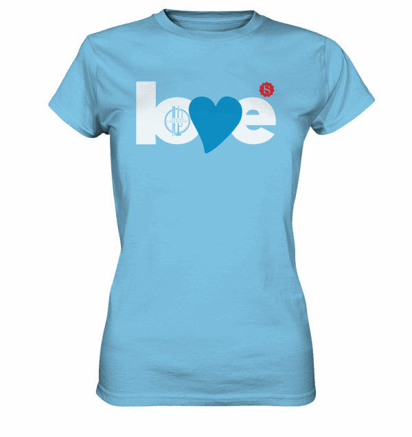 BANDSTYLE-LOVE-LULU - Ladies Premium Shirt – Bild 2