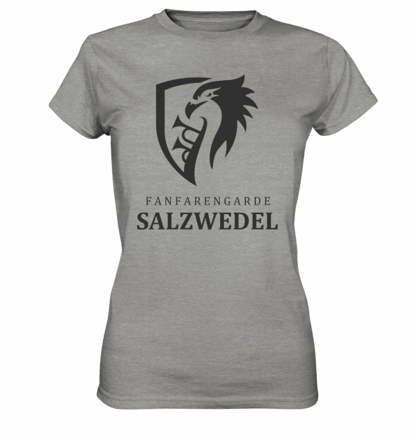 SAW-LOGO-KOMPAKT-SCHWARZ - Ladies Premium Shirt – Bild 2