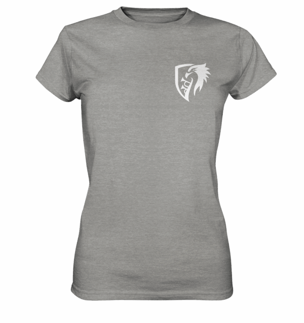 FGSAW-LOGO-DOPPELT-WEISS - Ladies Premium Shirt – Bild 5