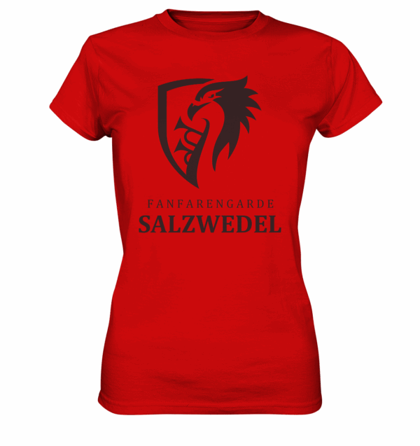 SAW-LOGO-KOMPAKT-SCHWARZ - Ladies Premium Shirt