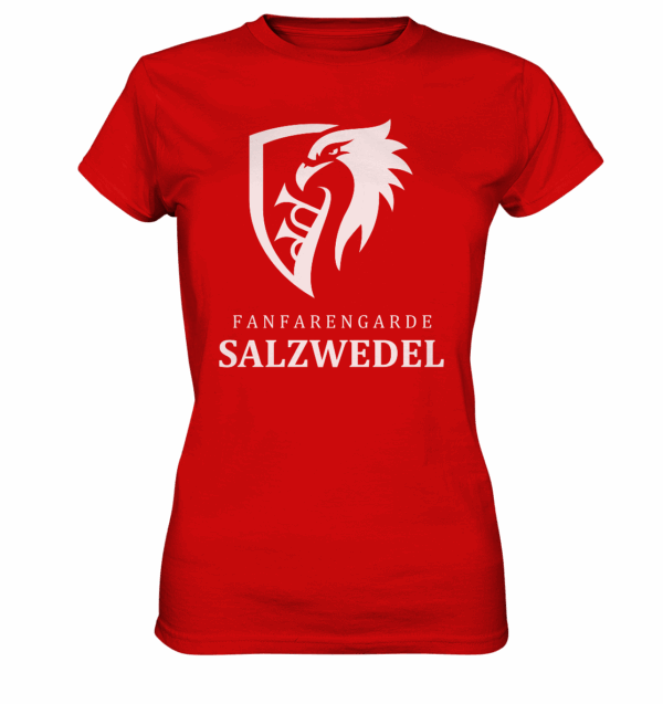 SAW-LOGO-KOMPAKT-WEISS - Ladies Premium Shirt – Bild 2