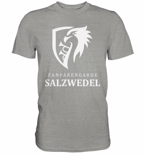 SAW-LOGO-KOMPAKT-WEISS - Premium Shirt – Bild 4