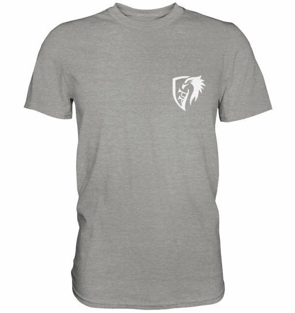 FGSAW-LOGO-DOPPELT-WEISS - Premium Shirt – Bild 5