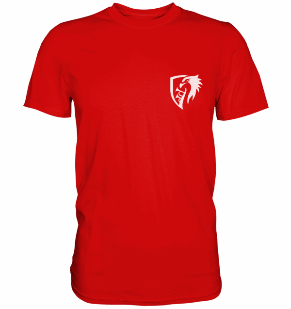 FGSAW-LOGO-DOPPELT-WEISS - Premium Shirt – Bild 3