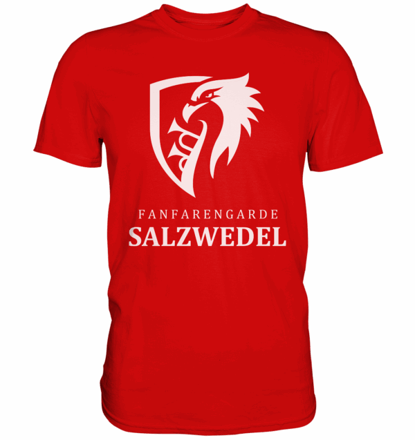 SAW-LOGO-KOMPAKT-WEISS - Premium Shirt – Bild 2