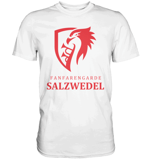 SAW-LOGO-KOMPAKT-ROT - Premium Shirt – Bild 2